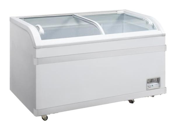 728L Commercial Display Refrigerator,Chest Freezer With Low Power Low Noise For Ice Cream,Meat,Deli,Seafood