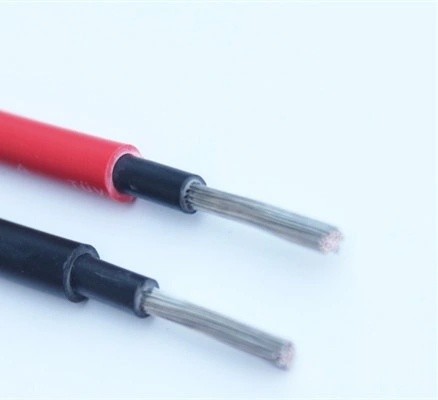 4 mm2 Cable fotovoltaico solar TUV PV1-F Cable fotovoltaico de núcleo único