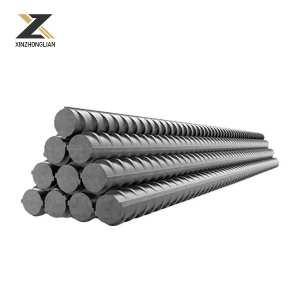 Ribbed Steel Rebar 6mm 8mm 10mm 12mm Mild Steel Deformed Bar Iron Rod Hrb500e Grade