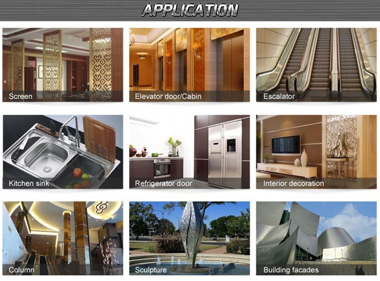 PVC 1mm Cold Rolled 316ti 304 Stainless Steel Sheets 4x8