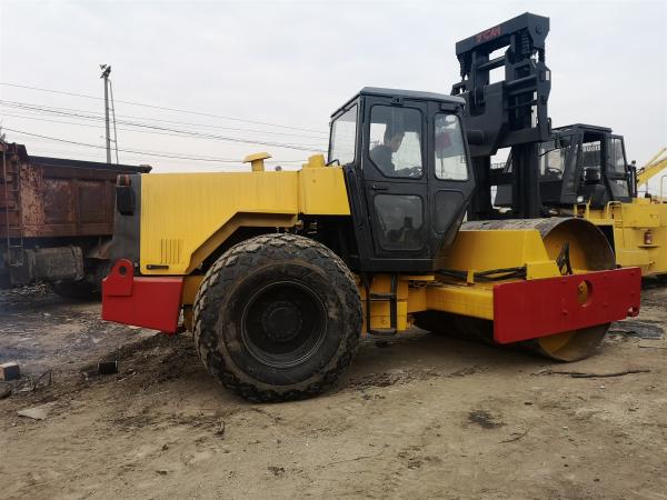 Wheel 10 Ton Road Roller , Diesel Road Roller 0 - 8 Km / H Speed Range