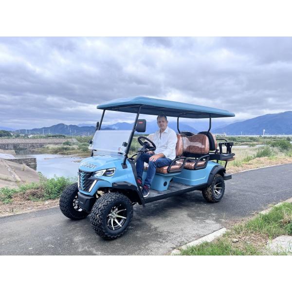 Carrinhos de golfe elétricos de lítio Fabricação personalizada Off Road Street Legal