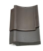 Black Grey Colors Ancient Style Japanese Building Grey Clay Roof Tiles