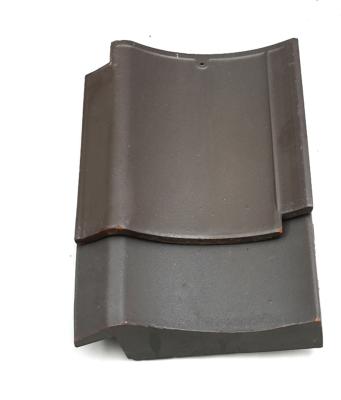 Black Grey Colors Ancient Style Japanese Building Grey Clay Roof Tiles
