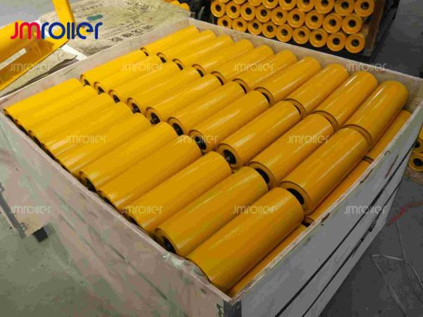 Long Lasting Sealed Bearing Carrying Roller for Dust and Moisture Protection Conveyor Diameter 50-219 mm Customized