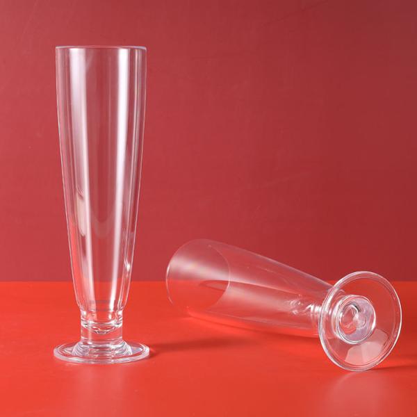 Shatterproof Reusable Sling Plastic Martini Glass Juice Cup 350ml 12oz