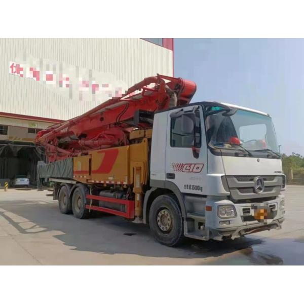 Used 2019 Year Sany C10 Benz 52m Concrete Boom Pump Truck