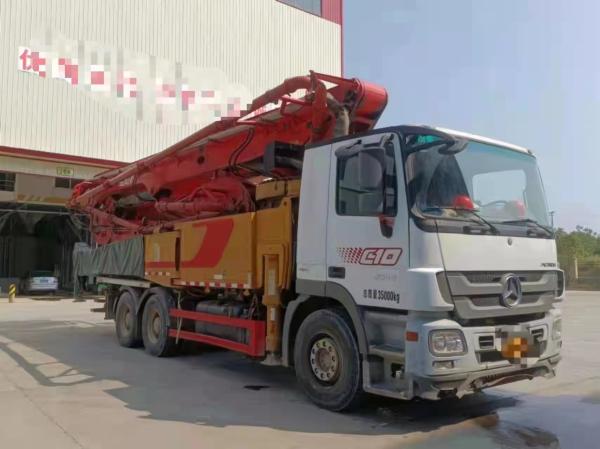 2019 caminhão concreto usado da bomba do crescimento do Benz 52m de Sany C10 do ano