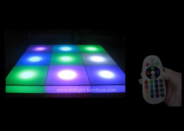 O Portable programável conduziu ilumina acima Dance Floor para a fase do evento do partido/DJ