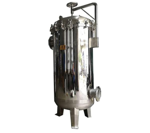 Water Industrial Bag Filter Housing Ss 304 Automobile Industry Treatment DN80mm