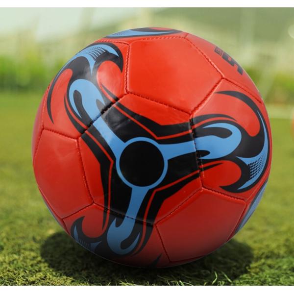 Custom Logo PVC Machine Sewn Training Soccer Ball Size 5 Official Football with Design
