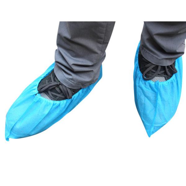 Oil Proof Disposable Non Woven Shoe Cover  Easy Use For Household Cleaning