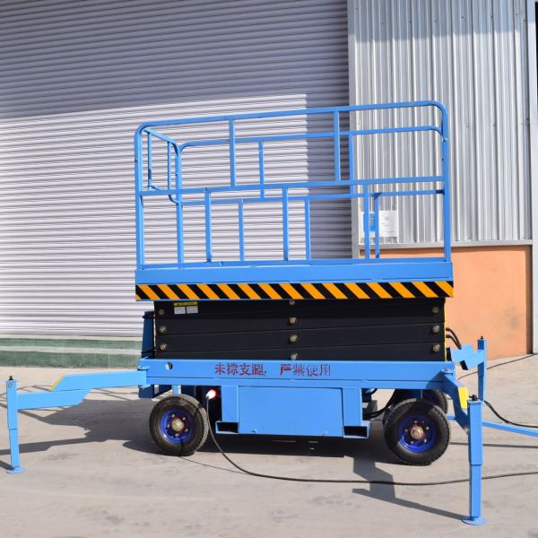 6m 8m 10m Self Propelled Electric Scissor Lift Vertical