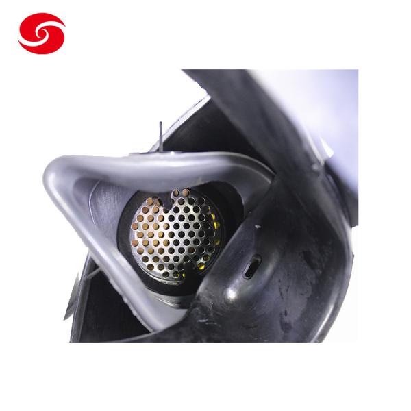 Police chimique d'armée de masque de la défense de gaz de plein visage du caoutchouc naturel