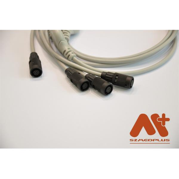 Cable ECG Holter à plomb compatible avec Valenta Mn-08 7