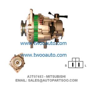 A3T07483 MD162964 - alternador 12V 90A Alternadores de MITSUBISHI