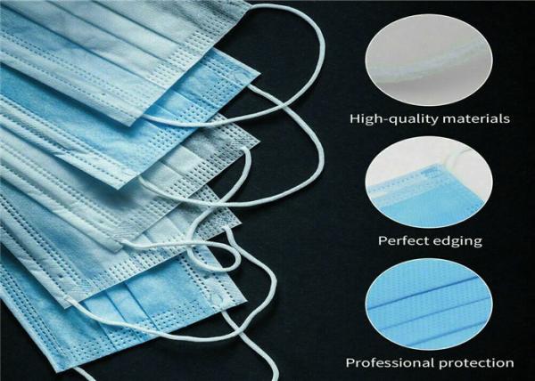 FFP2 Classification Medical Protective Mask , Disposable Dust Mask HS Code 6307900000