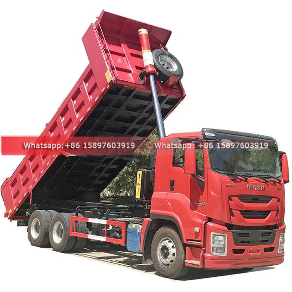 Philippines ISUZU GIGA Dumper Truck 6x4 460HP 10 Wheeler 20Ton Tipper Truck 25Tons Dump Truck with Low Price
