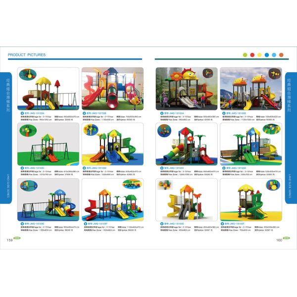 durable Customized Swing N Slide Plastic Slide Commercial Playground