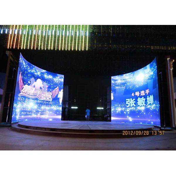 576X576mm Cabinet 6mm Led Display , SMD2121 Sport Perimeter Led Display