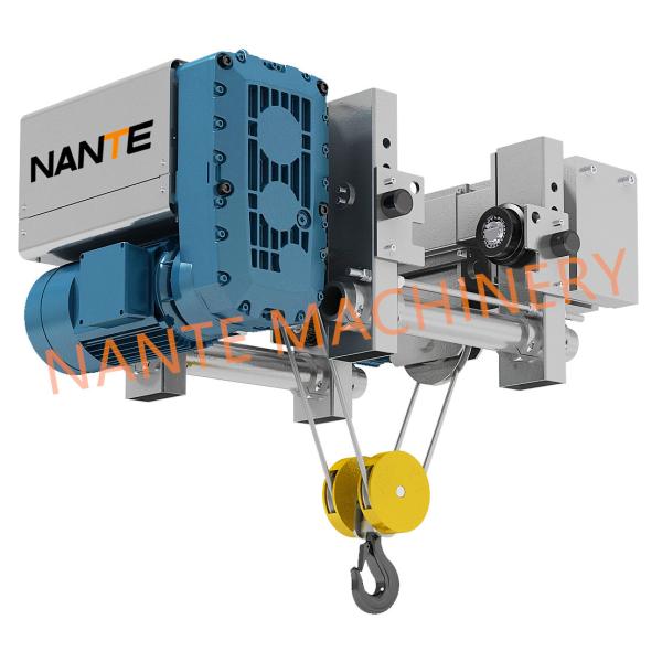 12.5 Ton Low Headroom Electric Hoist Steel Rope Hoist For Warehouse