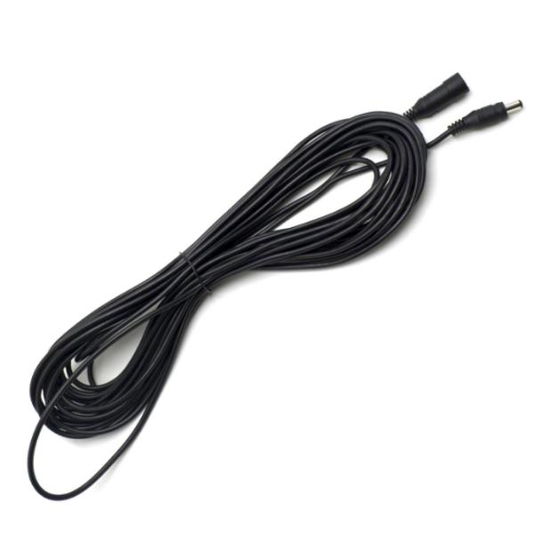 12V Male to Female 2.1x5.5MM Extension Power Cable for CCTV Camera Copper Conductor