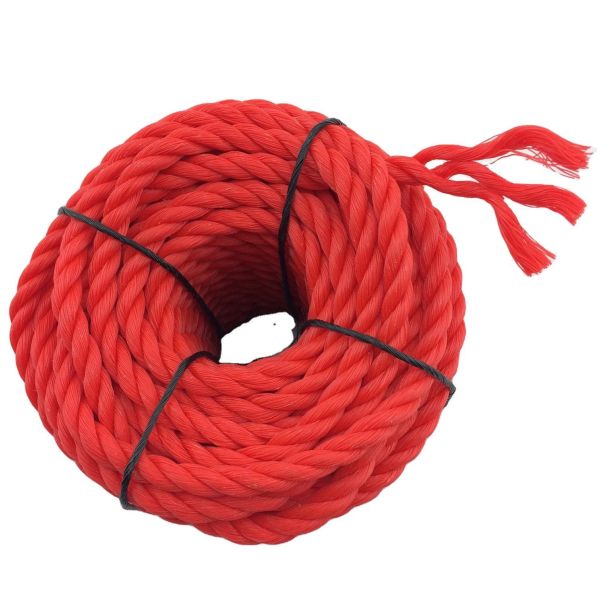 3 Strands Twisted PE PP Nylon Packaging Rope for Secure Fastening