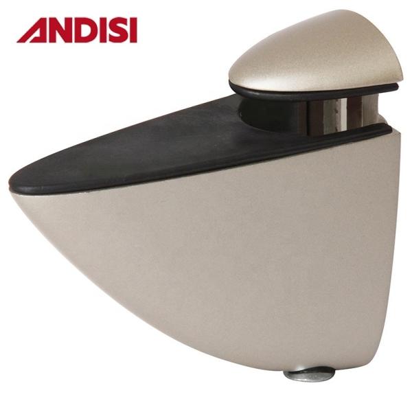 Furniture Hardware Accessories Glass Support Clamp for Adjustable Glass Shelving