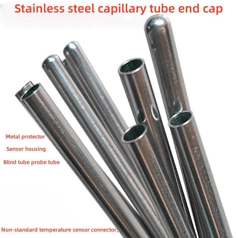 304 316L Stainless Steel Pipe Temperature Sensor Custom Non Standard Shape