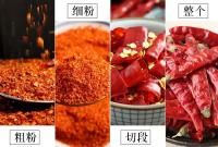 Les poivrons de piments rouges secs piquants court-circuitent l'humidité sèche douce des piments 8%