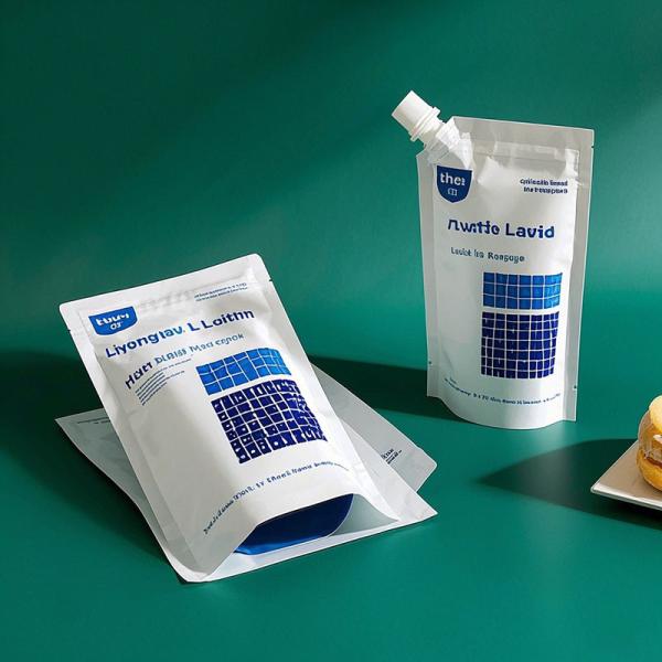 Customizable Spout Pouch with Zip Lock & Stand-up Design for Liquid Packaging | Eco-friendly & Leak-proof Food Grade Material