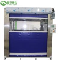 O quarto desinfetado CE/ISO/GMP HEPA de Yaning filtra o chuveiro de ar da carga da porta SUS304 do obturador do PVC