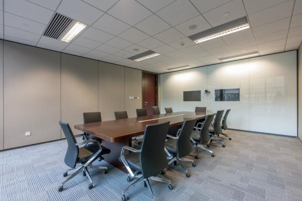 Murs de cloisons en verre à cadre en aluminium pour bureaux Murs en verre double vitré insonorisé