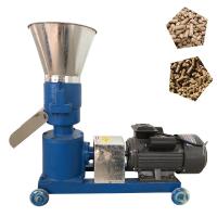 Máquina de fabricación de pellets de alimentación con motor diésel