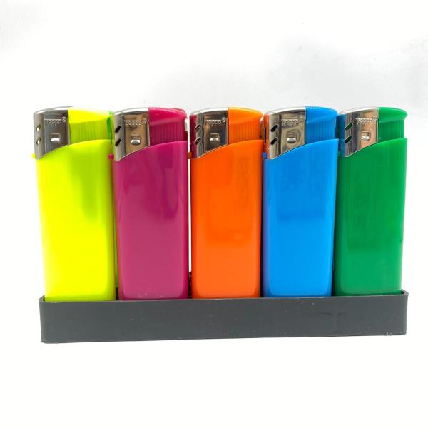 Fix Flame POM Material Disposable Gas Lighter Electronic Lighter Cigarette Garantia ISO