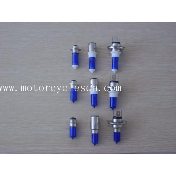 Motorcycle motocross Blue  bulbs Bike Blue Red Yellow White