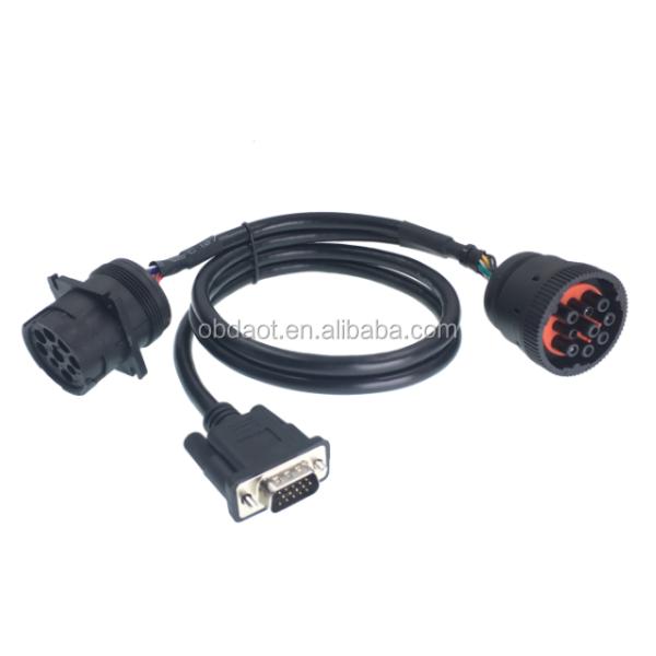 1970-1975 Year Black OBD2 Scanner for Heavy Trucks and All Cars Diagnostic Tool