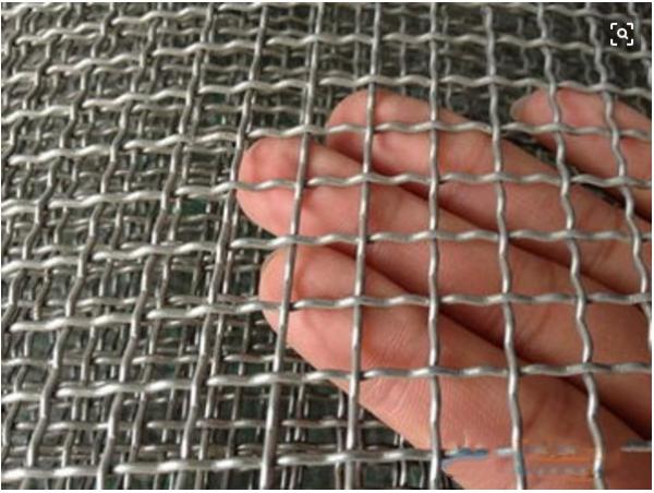 65 Manganese Steel Hooked Crimped Wire Cloth Stone Crusher Vibrating Screen Mesh