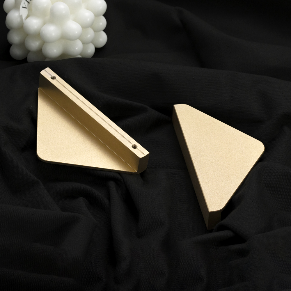 Classic Triangle Shape Aluminum Cabinet Handle 120mm Cabinet Handle Knob Pulls