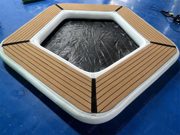 丸型充気式水用ハンマック 浮遊ボート 10 クラシックラウンジ 充気式ハンマック 大人 子供