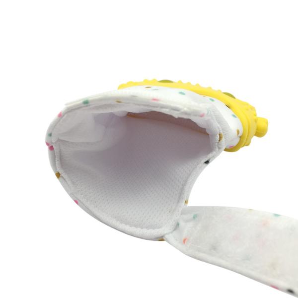 Baby Shower Gift Pain Relief Teething Mitt BPA Free Silicone Safe Food Grade Teether Glove Unisex Prevent Scratch Mitten