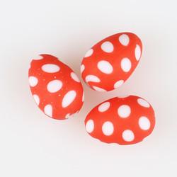 Egg Shape DIY Silicone Teething Bead Chewable For Necklace Making