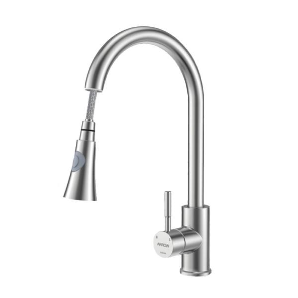 AE4551 Kitchen Water Filter Tap SUS304 Body Material High Arc Brushed