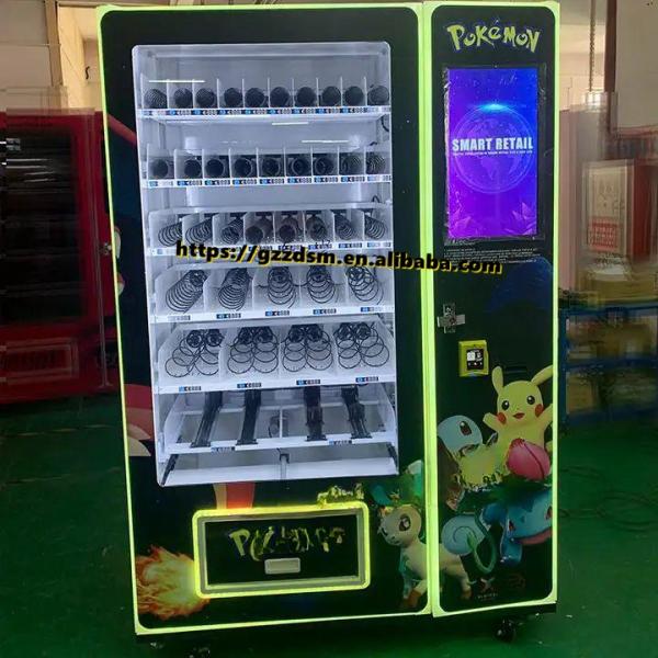 Wholesale Self-Automatic Elevator Gift Card Vending Machine for Pokemond Card for Game Card Distribution