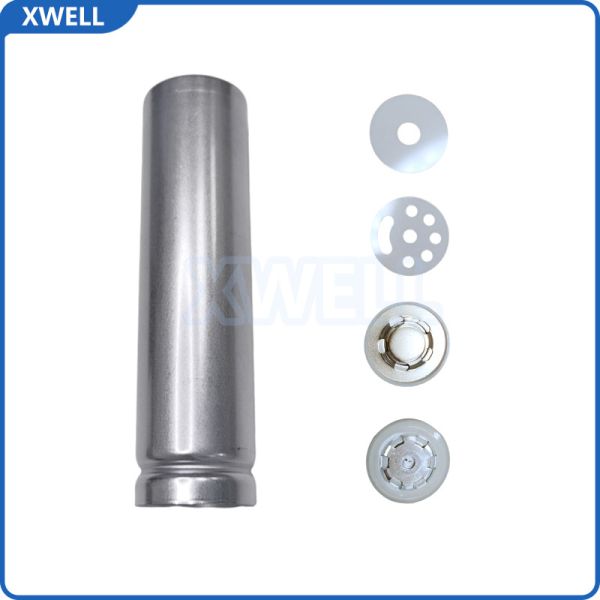 Pre-Slotted 21700 Battery Case Kit (Pre-Nickel-Plated Steel) with Insulation