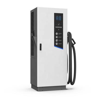 Iec 61851-1 Modo 3 Ev Estações de Carregamento Rápido 80kw 60KW Ccs Ev Tipo de Carregador 2 1