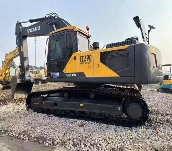 Excavadora de segunda mão de 29 toneladas Vollvo Ec290BLC com motor Vollvo D7D