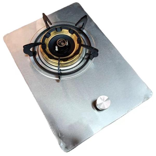 Size Outdoor Stove Camping Portable Gas Stove with Single Burner and Gas Control Knob