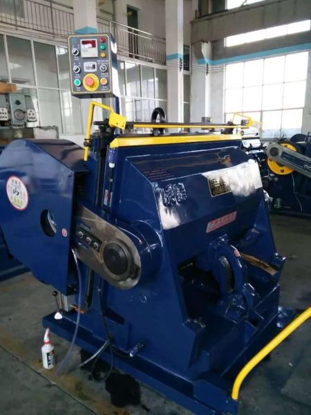 Corrugated Board Single-disc Clutch Flat Creasing And Cardboard Die Cutting Machine