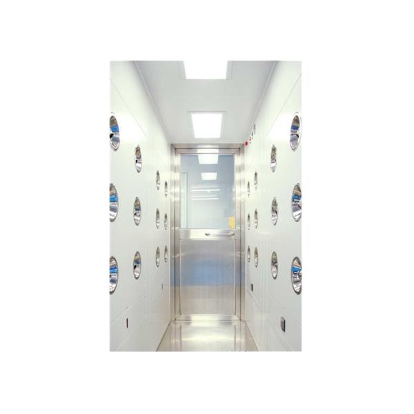 Машина ливня воздуха чистой комнаты электрической блокировки с дирекционный дуть 2